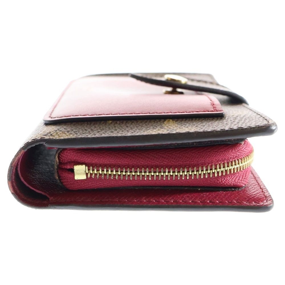 ルイヴィトン モノグラム ポルトフォイユ ジュリエット 折り財布 財布 ブラウン LOUIS VUITTON ルイヴィトン 財布 モノグラム ポルトフォイユ