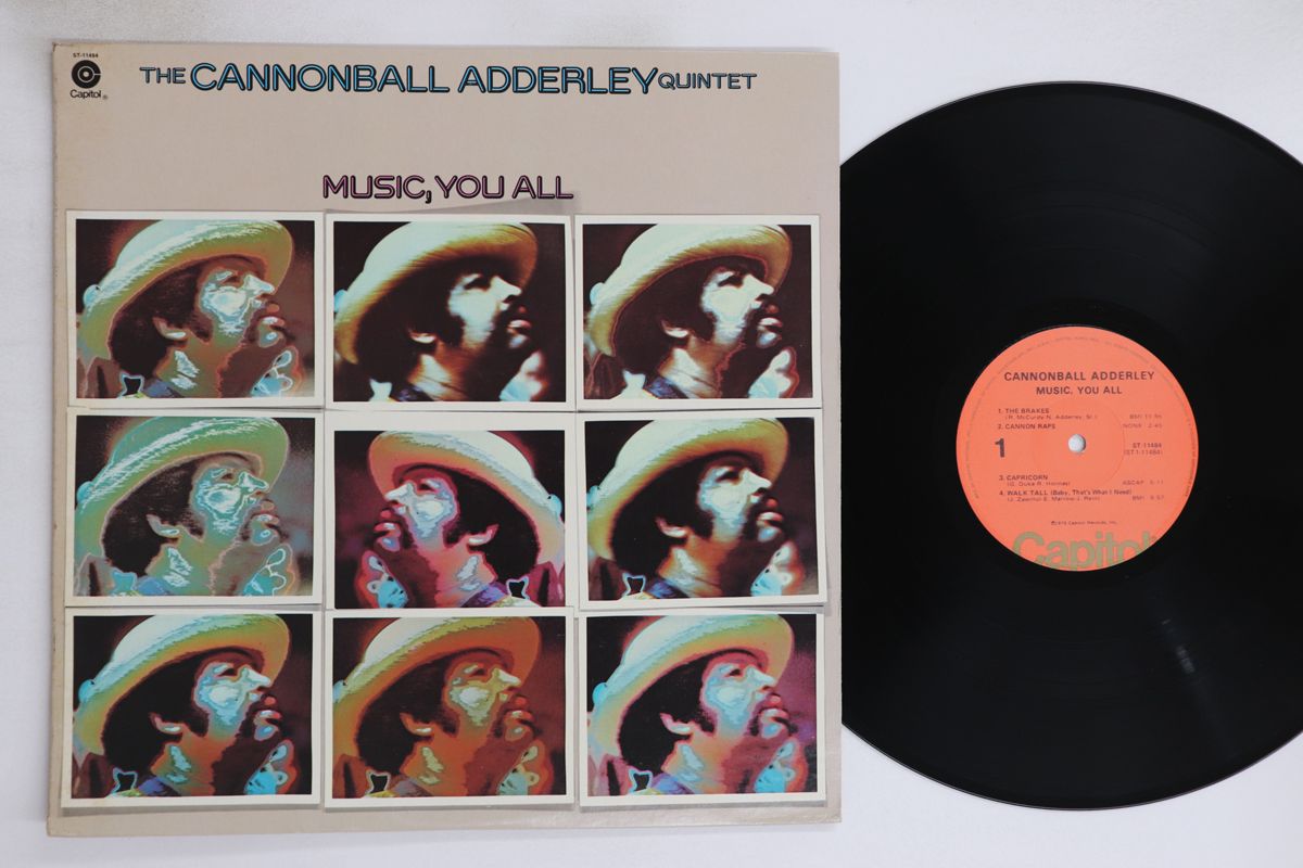米LP Cannonball Adderley Music, You All ST11484 CAPITOL