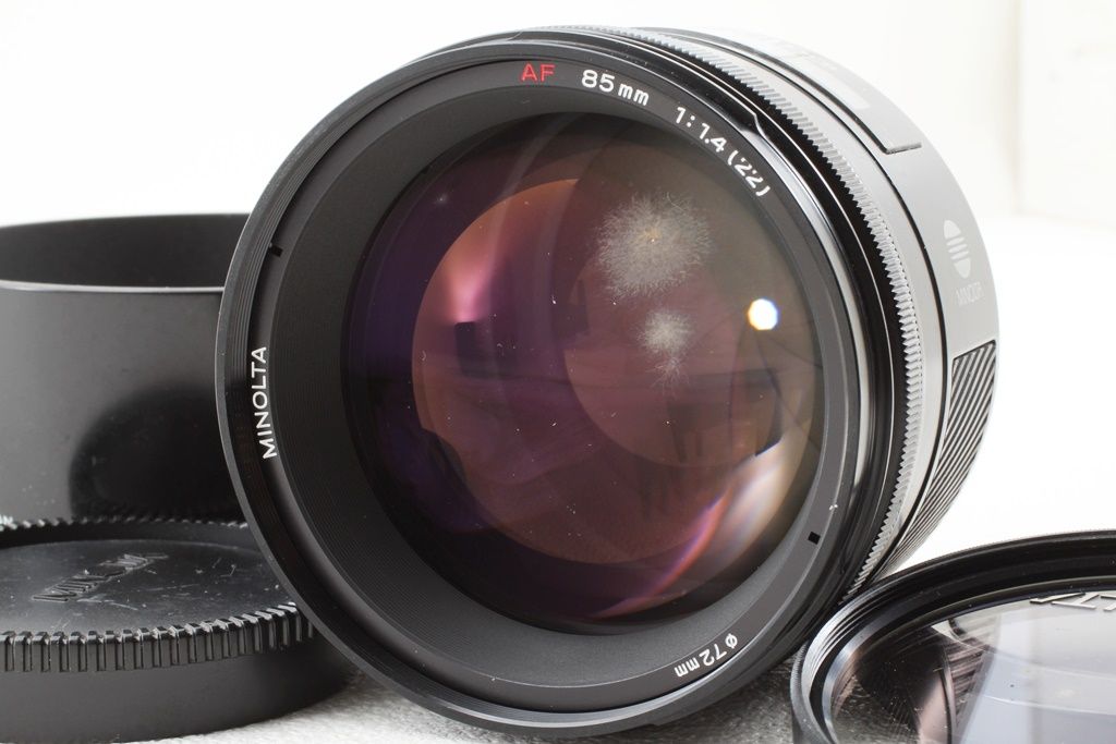 Minolta ミノルタ AF 85mm F1.4 22 旧 大口径 単焦点 レンズ