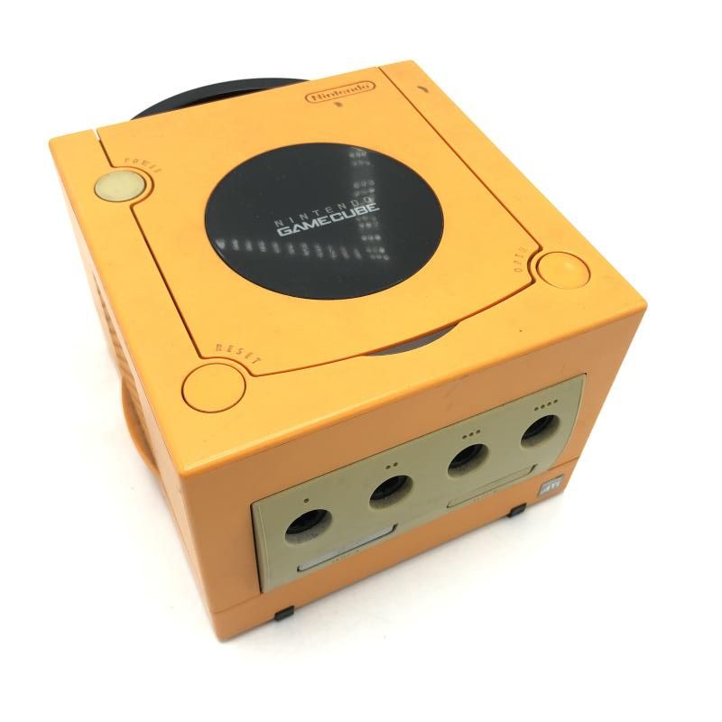 ジャンク品 ゲーム ゲームキューブ 本体 DOL-001 オレンジ 本体 箱のみ 中古】本体S）「【ジャンク】任天堂/ゲームキューブ オレンジ