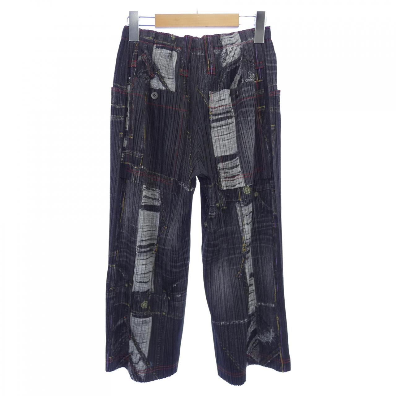 ISSEY MIYAKE 青色 プリーツ ガウチョパンツ プリーツプリーズ PLEATS PLEASE パンツ 楽天市場】極美品