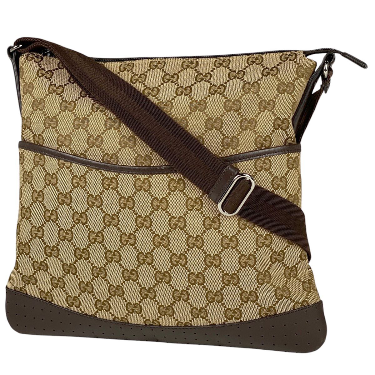 グッチ GUCCI GG柄 ショルダーバッグ パンチング 斜め掛け ショルダー 