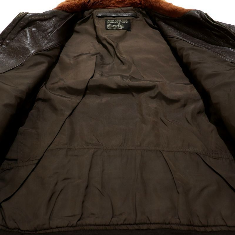 い*ち様 60s vintage U.S.NAVY レザージャケット 希少黒タグRock'n Rollシックスティーズ〉U.S.NAVY60,s黒タグ初期レアAA