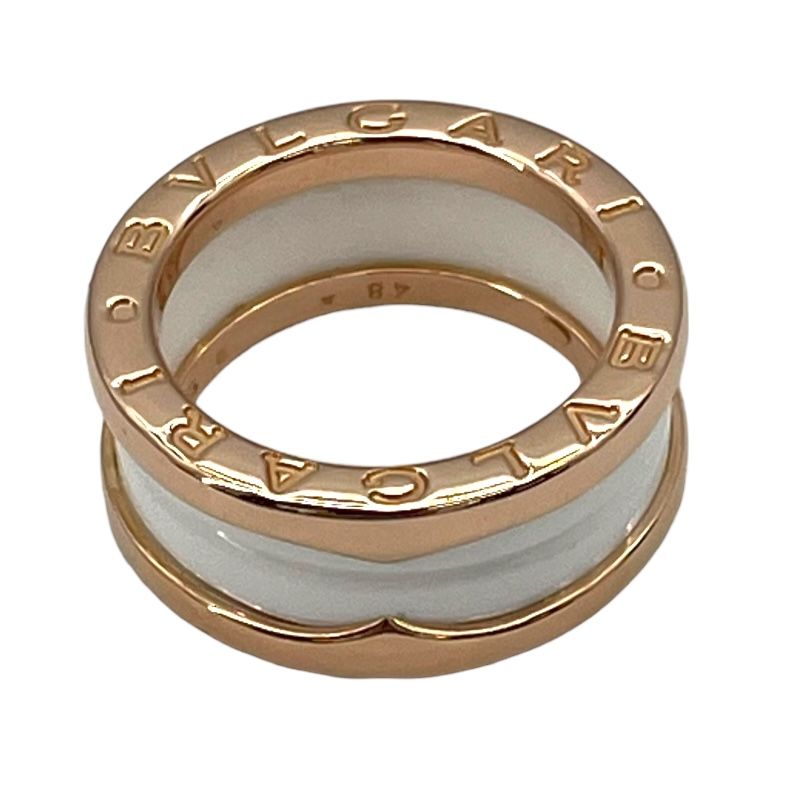 ブルガリ BVLGARI ビーゼロワンリング ピンクゴールド Au750