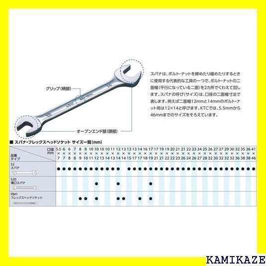 ☆便利 京都機械工具 KTC コンビネーションレンチセット 8本組 TMS208