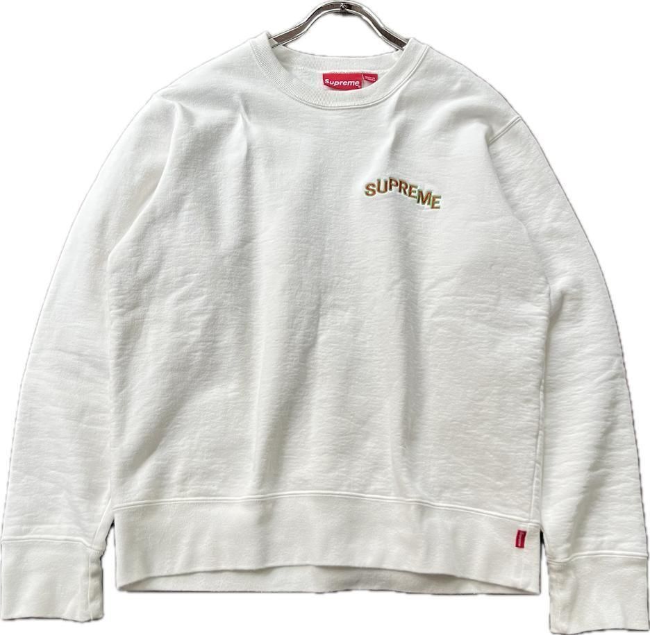 希少】SUPREME シュプリーム STEP ARC CREWNECK クルーネック  