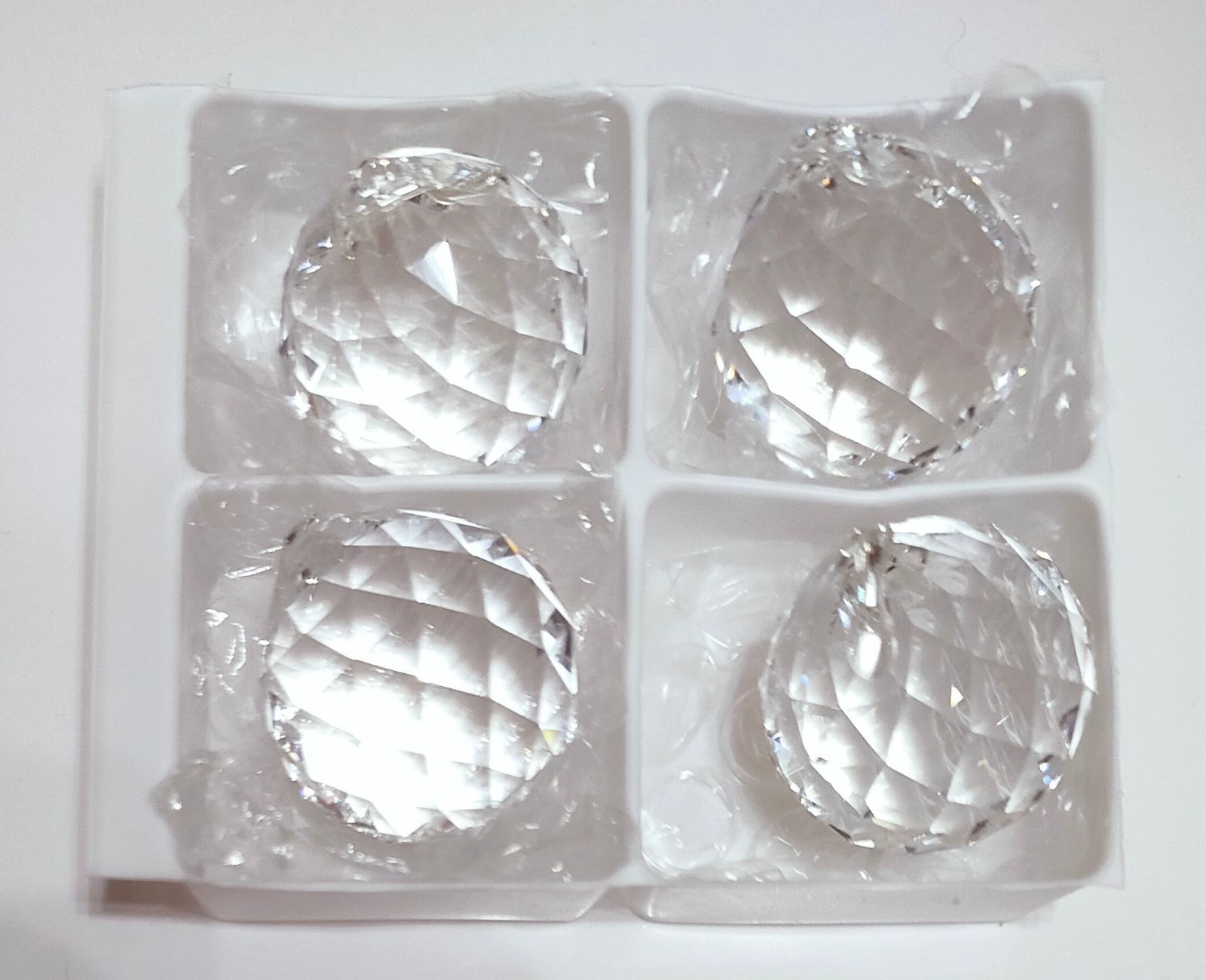 SWAROVSKI スワロフスキー#8558　20mm クリスタルクリア4粒セット