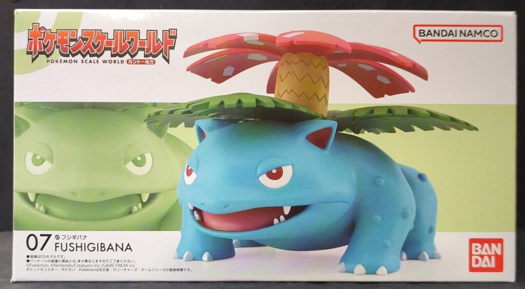 フシギバナ ポケモンスケールワールド カントー地方 未使用 ポケモンスケールワールド カントー地方 フシギバナ