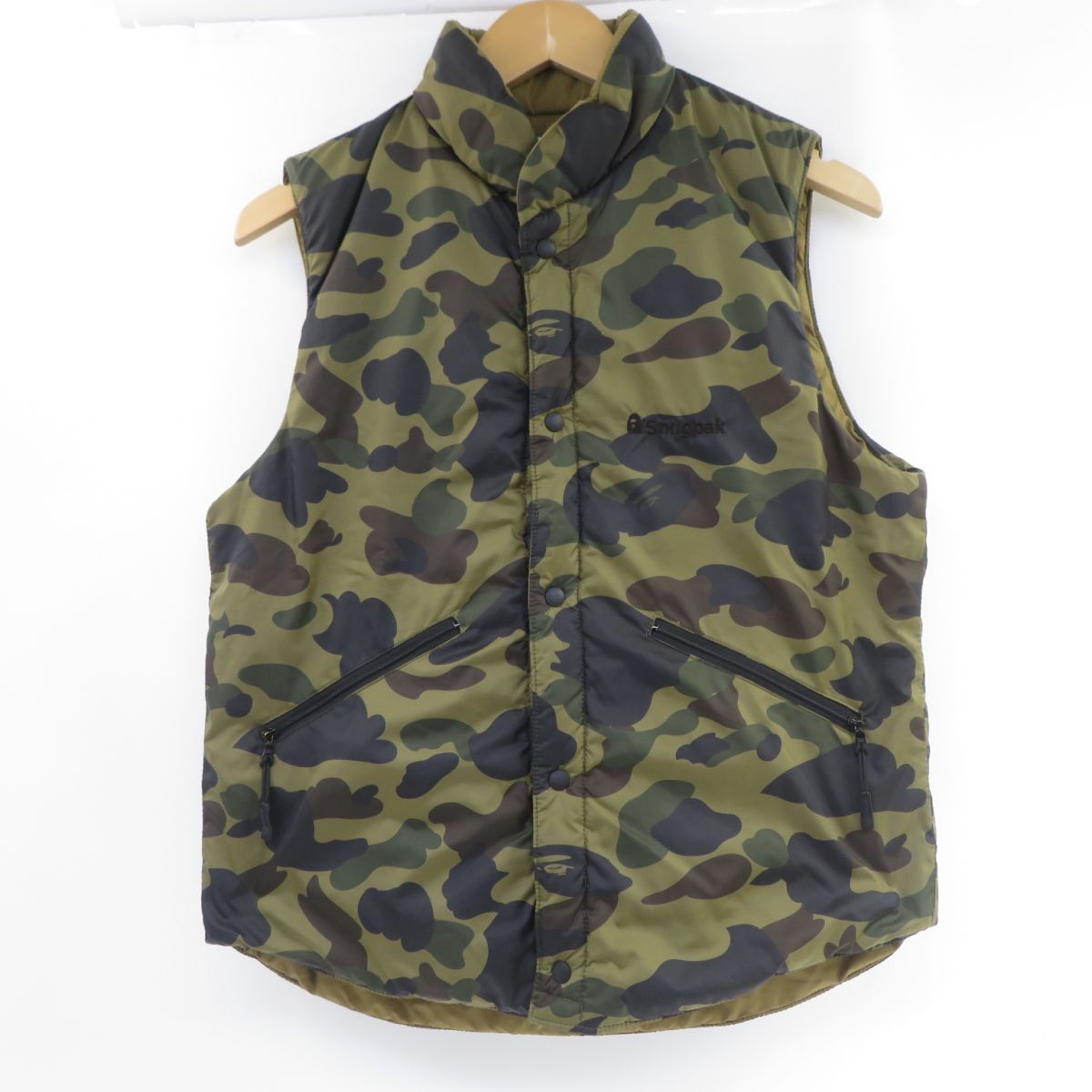 A BATHING APE アベイシングエイプ × SNUGPAK AIRPAK VEST カモ 