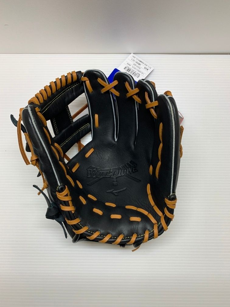 Mizuno Dina Flex 軟式グローブ 黒 子供用 ネイビー 親子セット ミズノ