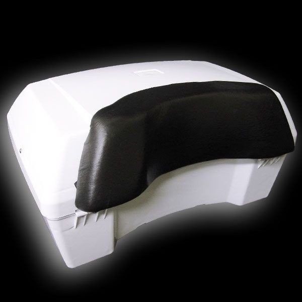 ホンダ フュージョン MF02 リアボックス ホワイト 白 塗装済み ブラックリアキャリアセット トップケース パニアケース カスタム パーツ  HONDA FUSION - メルカリ