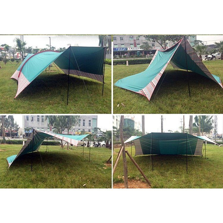 ヘキサタープ テント 6m テント 大型 タープ 2way サンシェード
