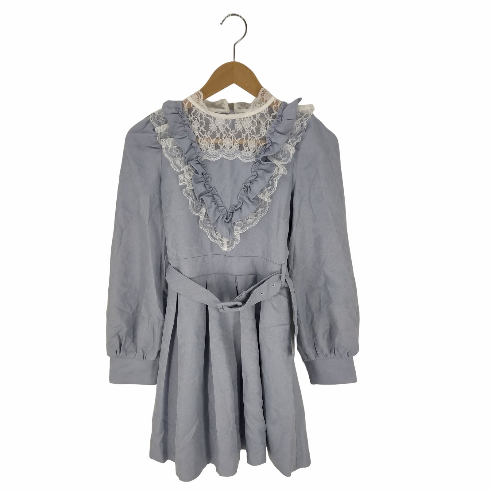 バブルス BUBBLES ヨークレースエンボスワンピース レディース FREE  