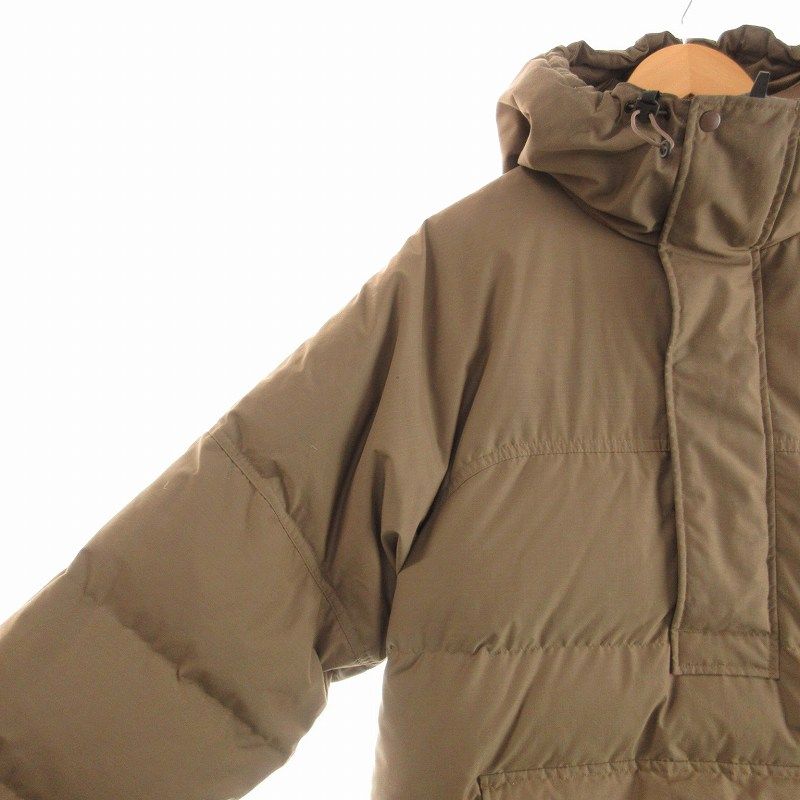 スノーピーク snowpeak ダウンジャケット フード付き ハーフジップ