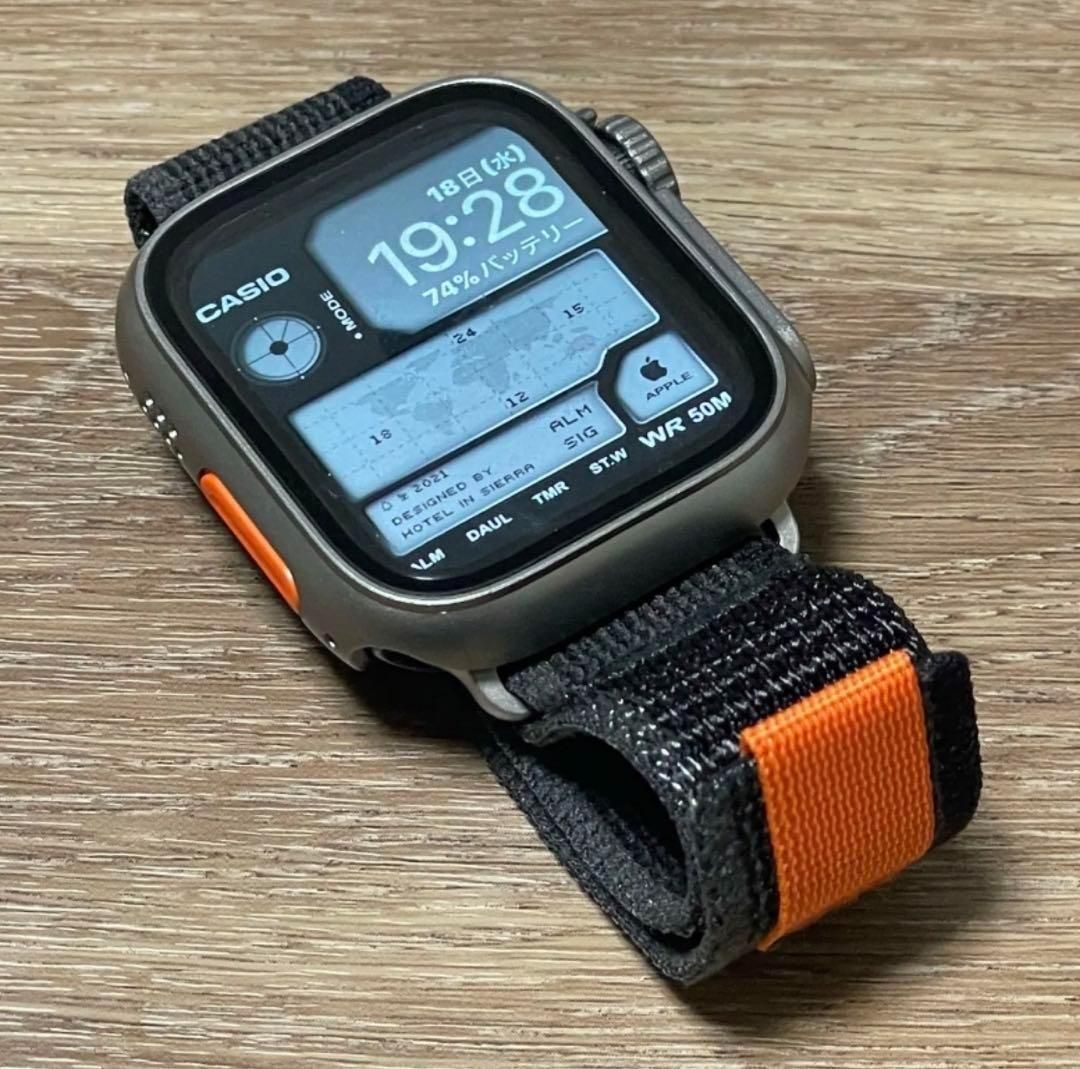 Apple Watch 44mm 45mm用 Ultra風ケース - メルカリ 