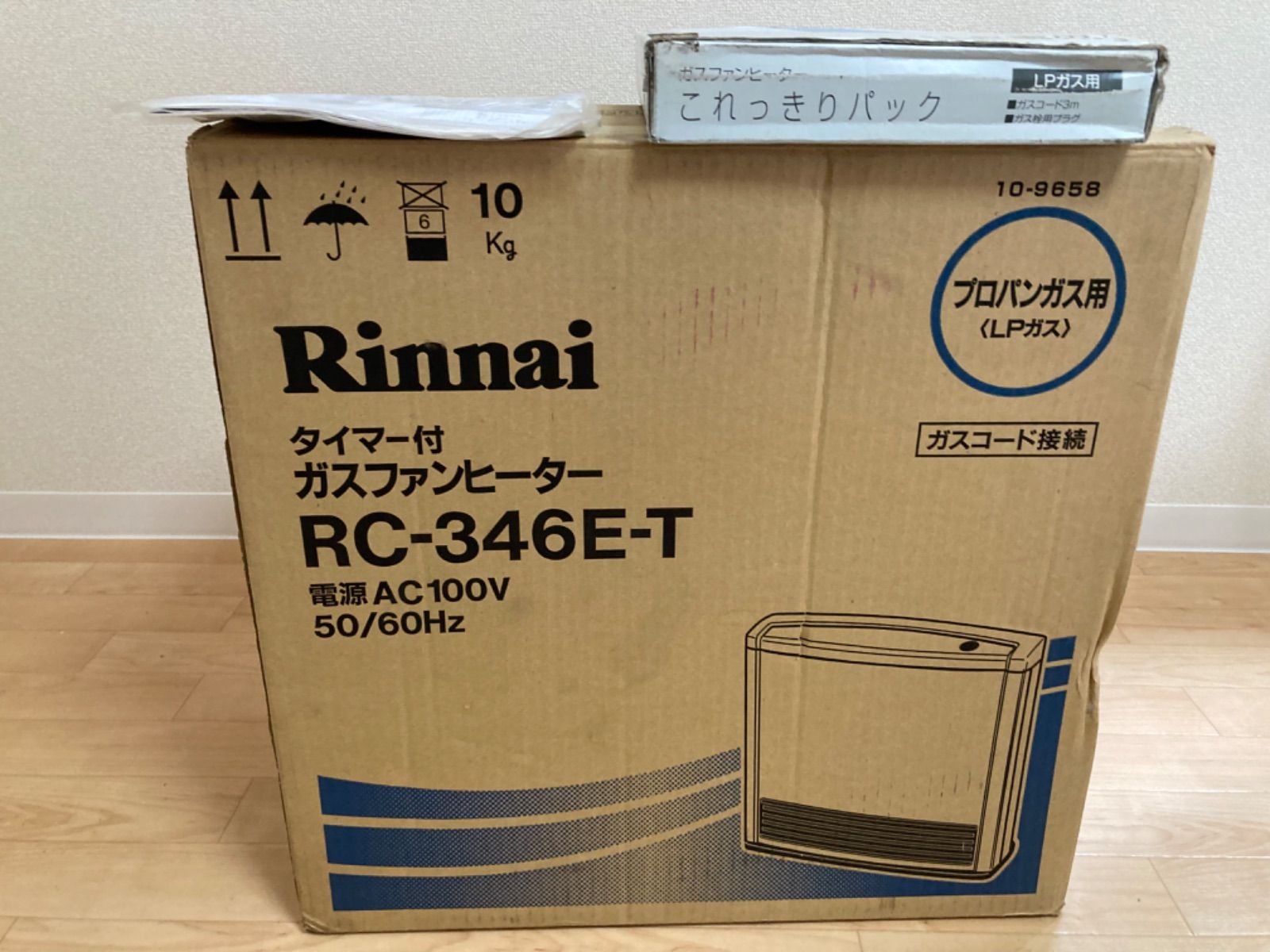 Rinnai リンナイ ガスファンヒーター RC-346E-1 LPガス用LPガス用 ガス 