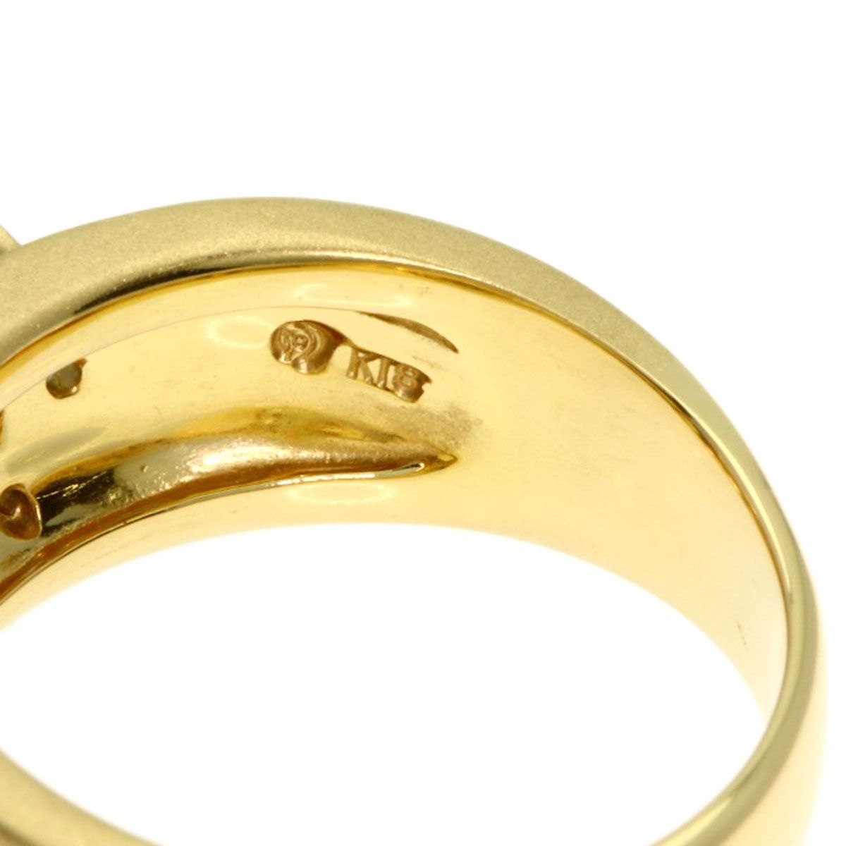 TASAKI タサキ ゴールデンパール 真珠 ダイヤモンド ストーン リング 指輪 K18YG レディース SIROKUMA-CORPORATION_COM