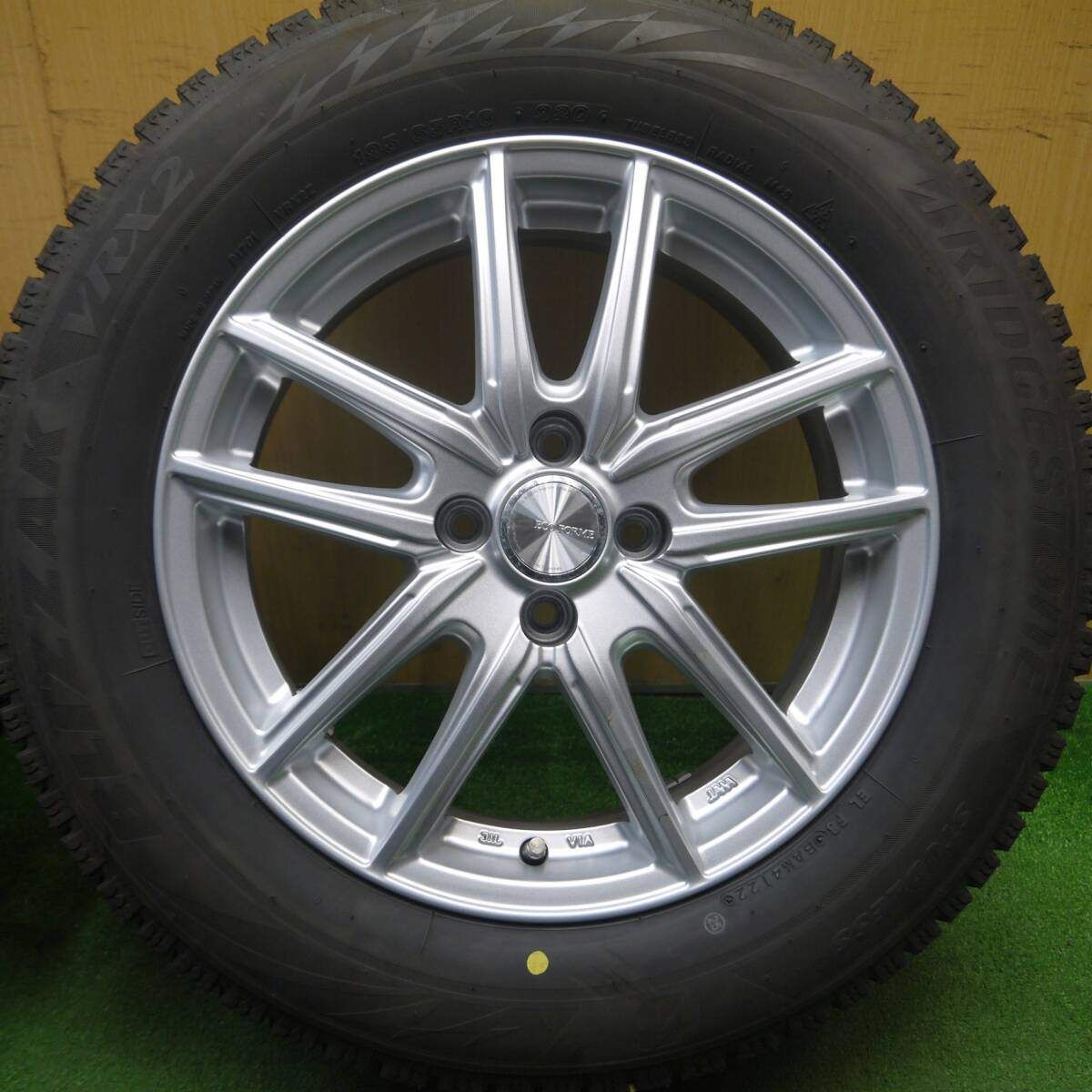 バリ溝！ホイール＋スタッドレス4本セット 195/65R16 VRX3 2021 【公式