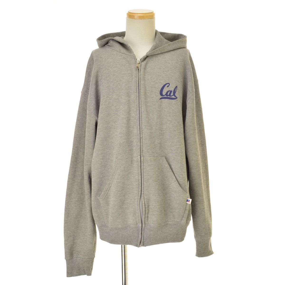 【RUSSELLATHLETIC】90s メキシコ製ジップアップスウェットパーカー