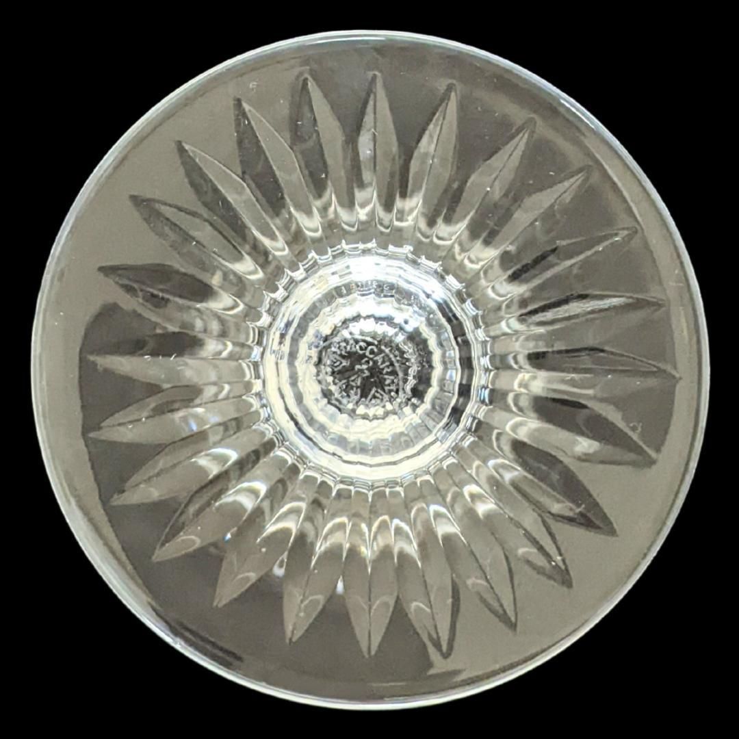 ■オールドバカラ BACCARAT ピカデリー　14cm　フットスターカット#1 ヴィンテージバカラ BACCARAT ピカデリー14cm フットスター