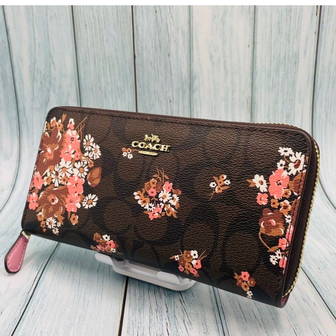 ☆新品/未使用☆ COACH シグネチャー メドレーブーケ フローラル