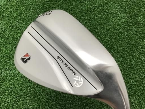 ブリヂストン ウェッジ BITING SPIN 52°/08°M 中古 Ｓ 中古品 ブリヂストン BITING SPIN ウェッジ 52度 Mソール 8