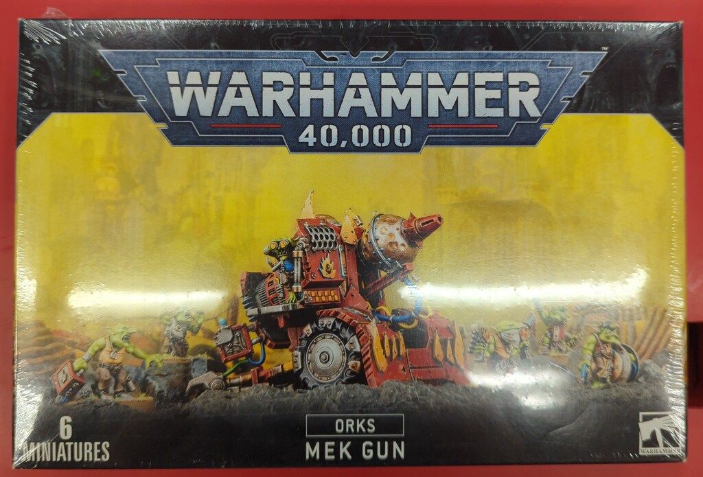 GAMES WORKSHOP WARHAMMER40000 ORKS MEK GUN