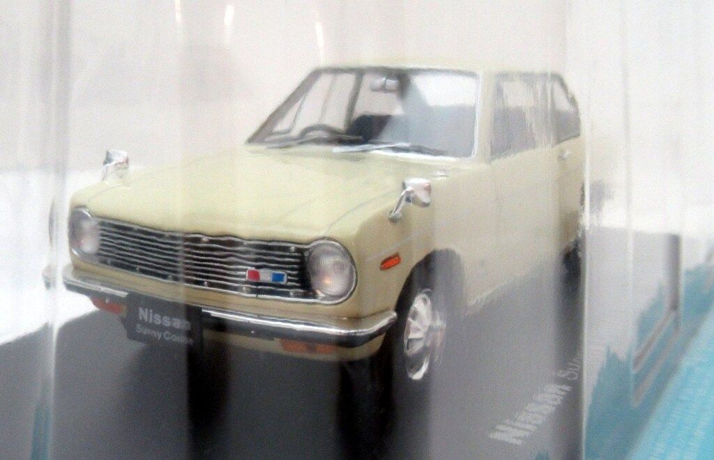 未開封 アシェット 国産名車 コレクション 日産 サニークーペ 1000 (1968) 1/24 No,104 ITZAVF02XETG-D-J025-byebye Amazon | 未開封 国産名車コレクション 1/24#104 日産 サニー