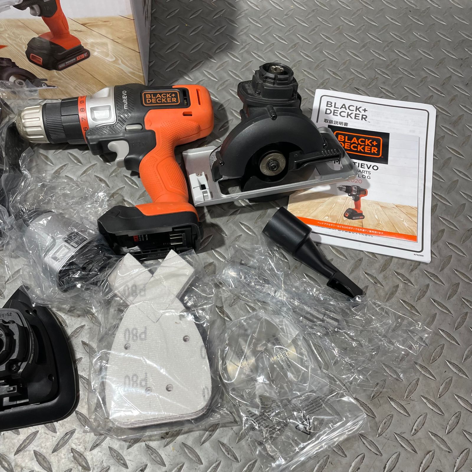 ブラック＆デッカー/BLACK＆DECKER 18V コードレス マルチツールプラス 