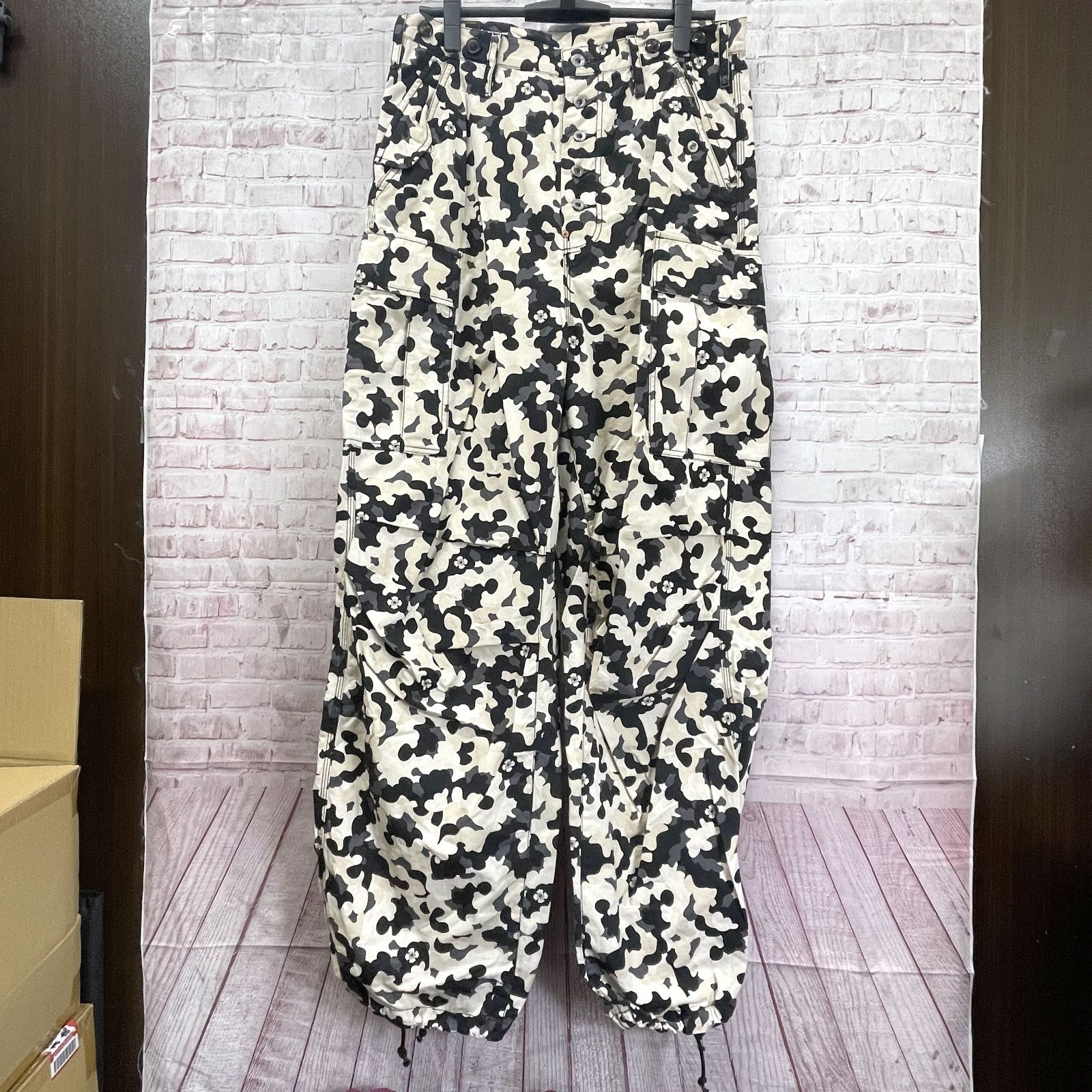 SUGARHILL FLOWER CAMO CARGO TROUSERS 34 - メルカリ