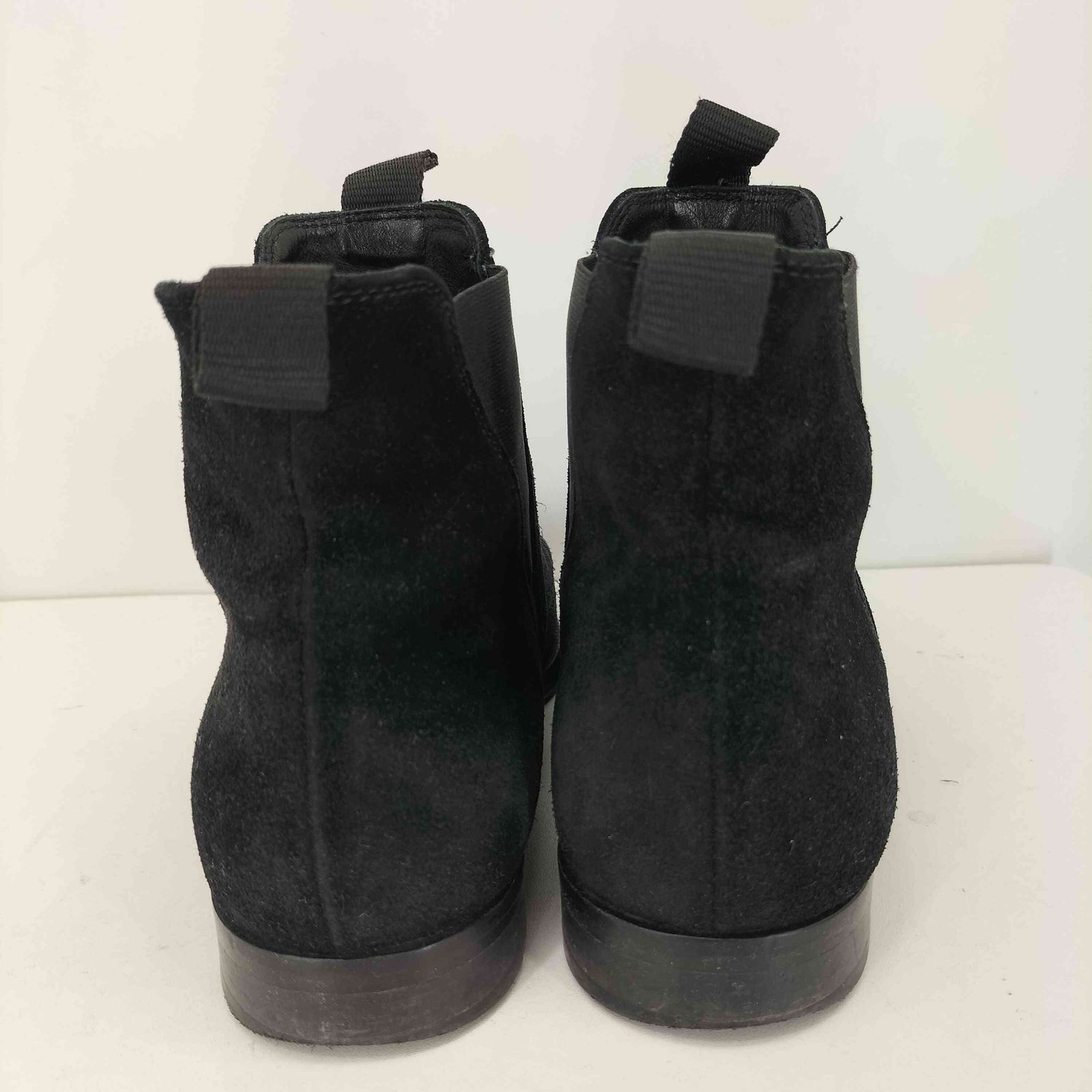 Acne Studios黒スエードシューズ アクネストゥディオズ ACNE STUDIOS スエード サイドゴアブーツ