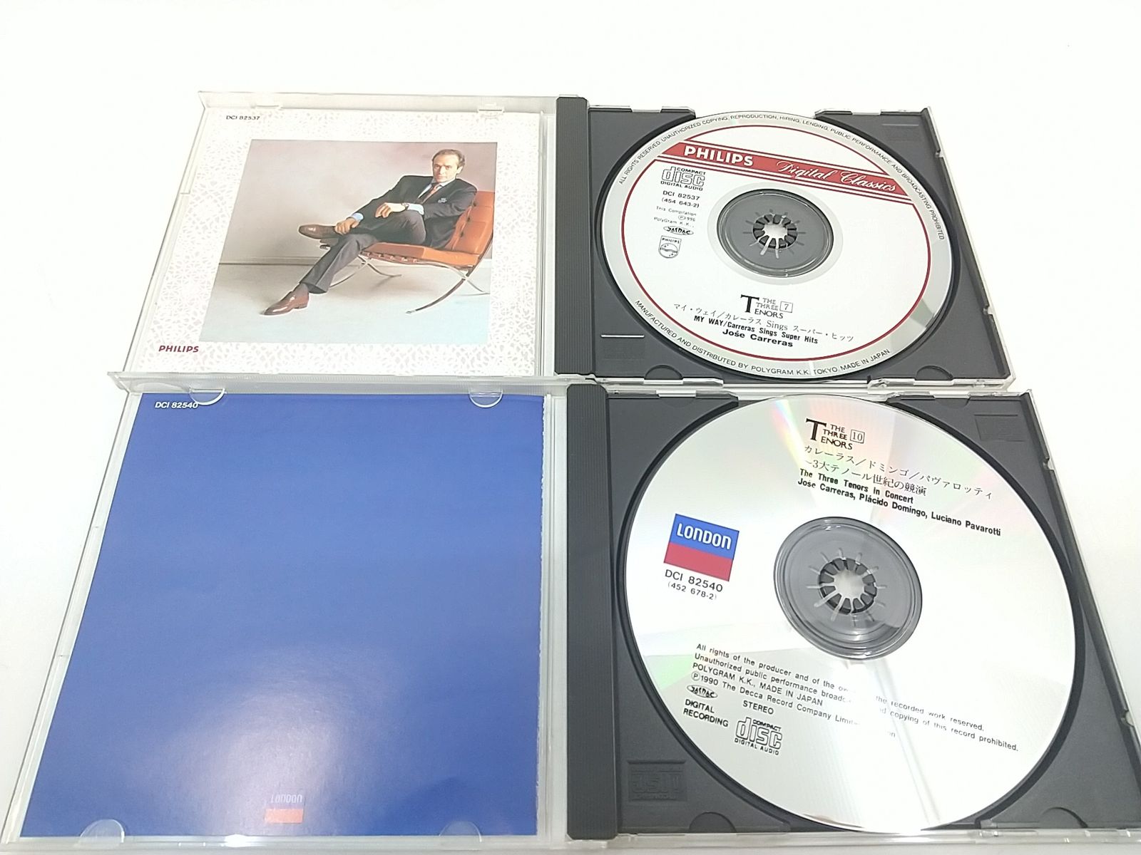 一部未開封】3大テノール ベストコレクション CD10枚セット ルチアーノ 