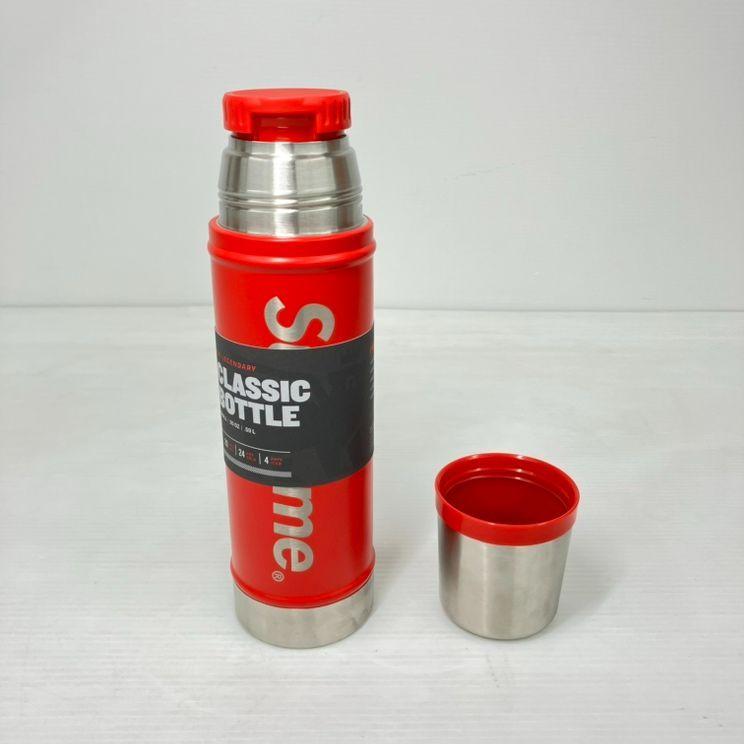 新品未使用品】STANLEY SUPREME スタンレー シュプリーム コラボ ボトル 20oz 0.59L クラシックボトル 水筒 - メルカリ