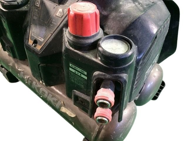 品 HIKOKI ハイコーキ 100V 8L 常圧|高圧 エアコンプレッサー EC1245H3 黒|ブラック エアーツール HRDEVELOPMENT_JP