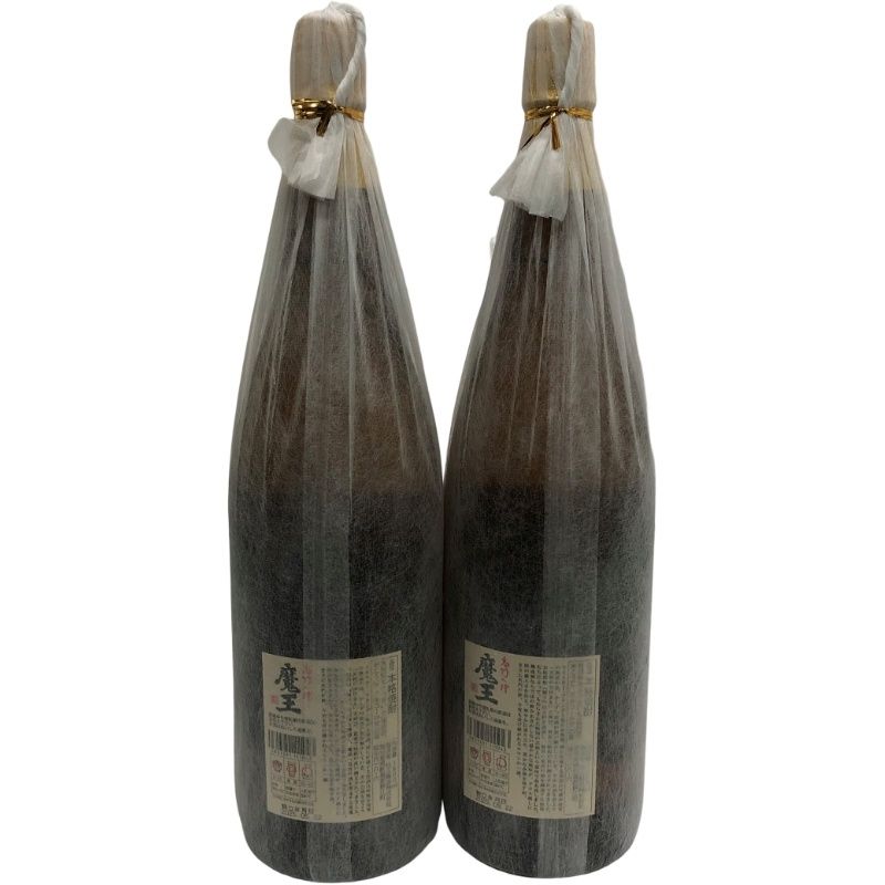 白玉醸造 - 本格芋焼酎2本セット 魔王 白玉醸造 1800ml 25度 詰め日ともに2025年05月22日 【新品未開栓品】 22507K5782 本格芋焼酎2本セット 魔王 白玉醸造 1800ml 25度 詰め日ともに