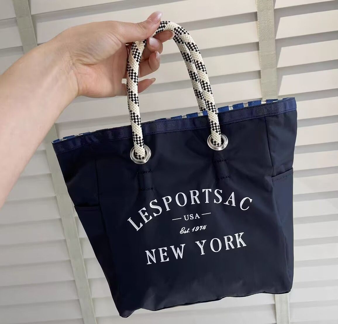 新品未使用 LeSportsac レスポートサック リバーシブル ミニ トートバッグ