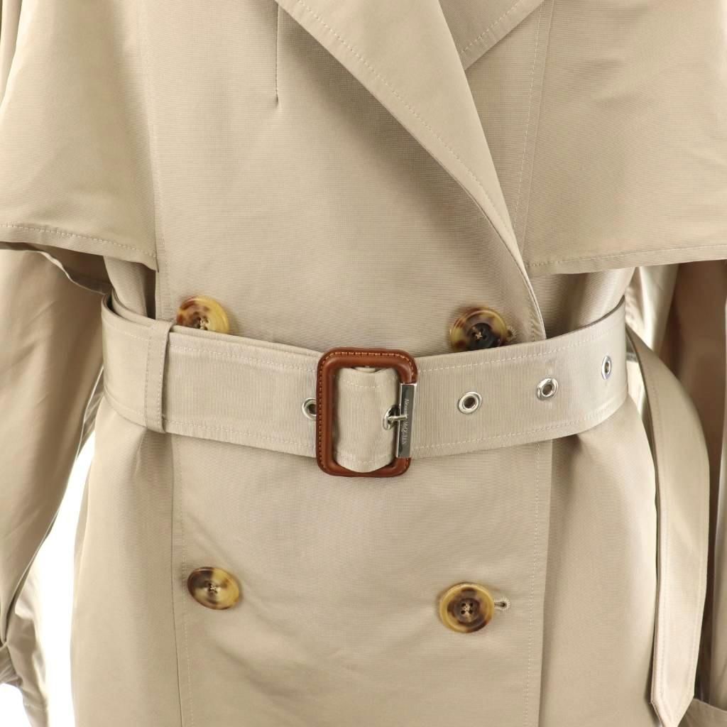 アレキサンダーマックイーン ALEXANDER MCQUEEN 21年 トレンチコート