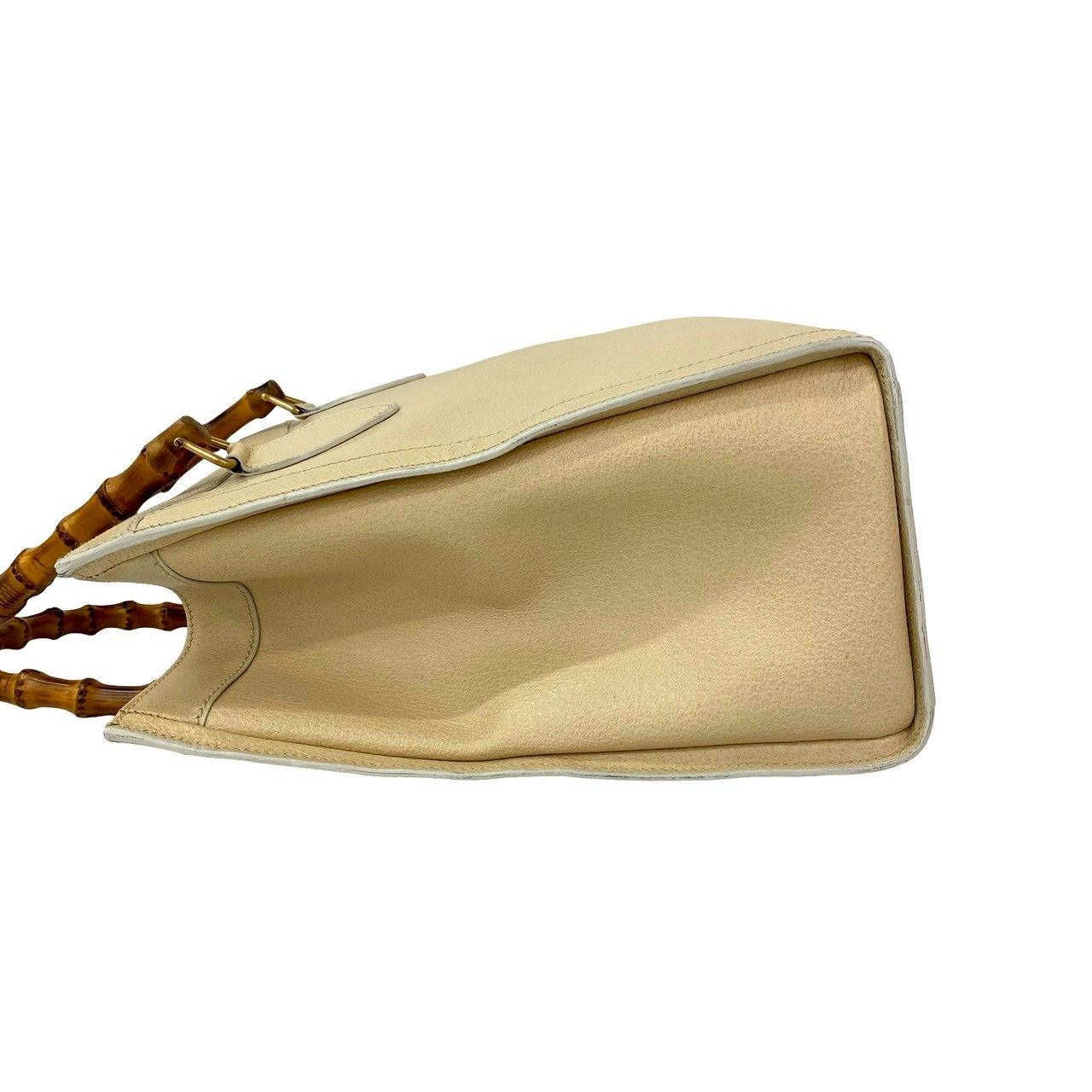 極 美品 袋付き GUCCI グッチ オールドグッチ ヴィンテージ バンブー