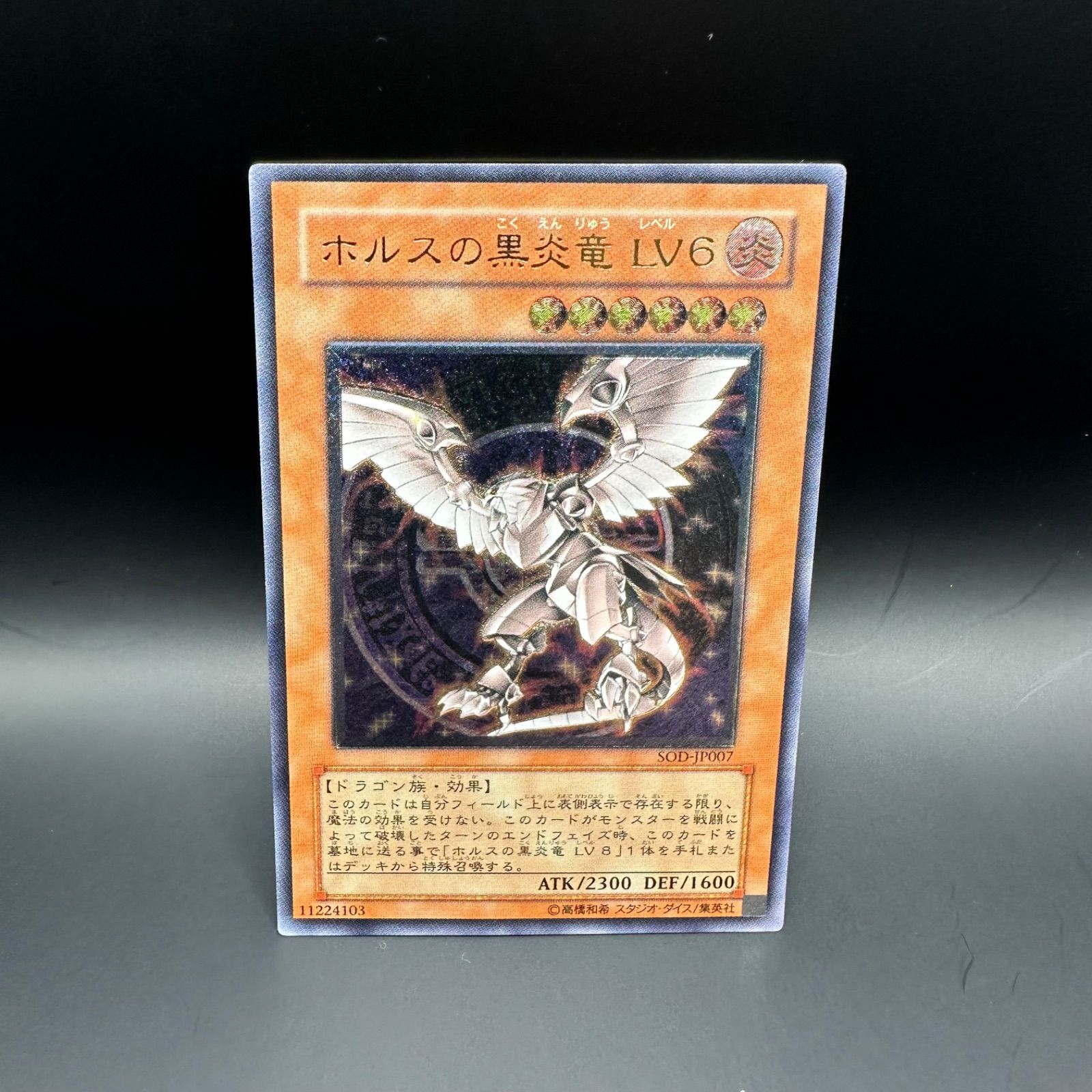 遊戯王 ホルスの黒炎竜 LV6 LV8 2枚セット レリーフ アルティメット