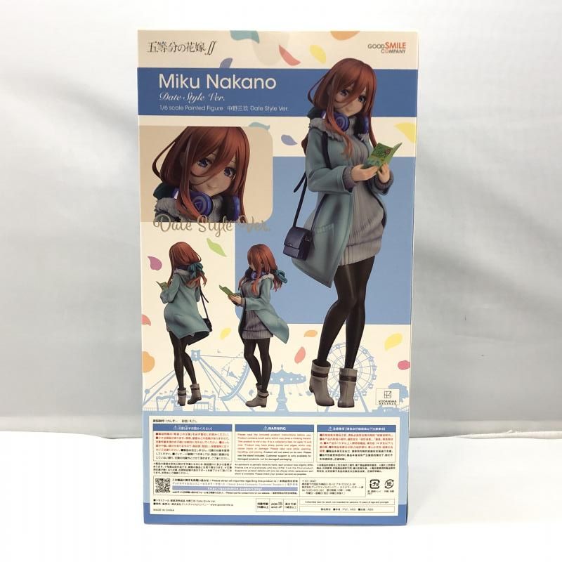 【中古】グッドスマイルカンパニー 中野三玖 Date Style Ver. 1/6 未開封品 五等分の花嫁∬[97]