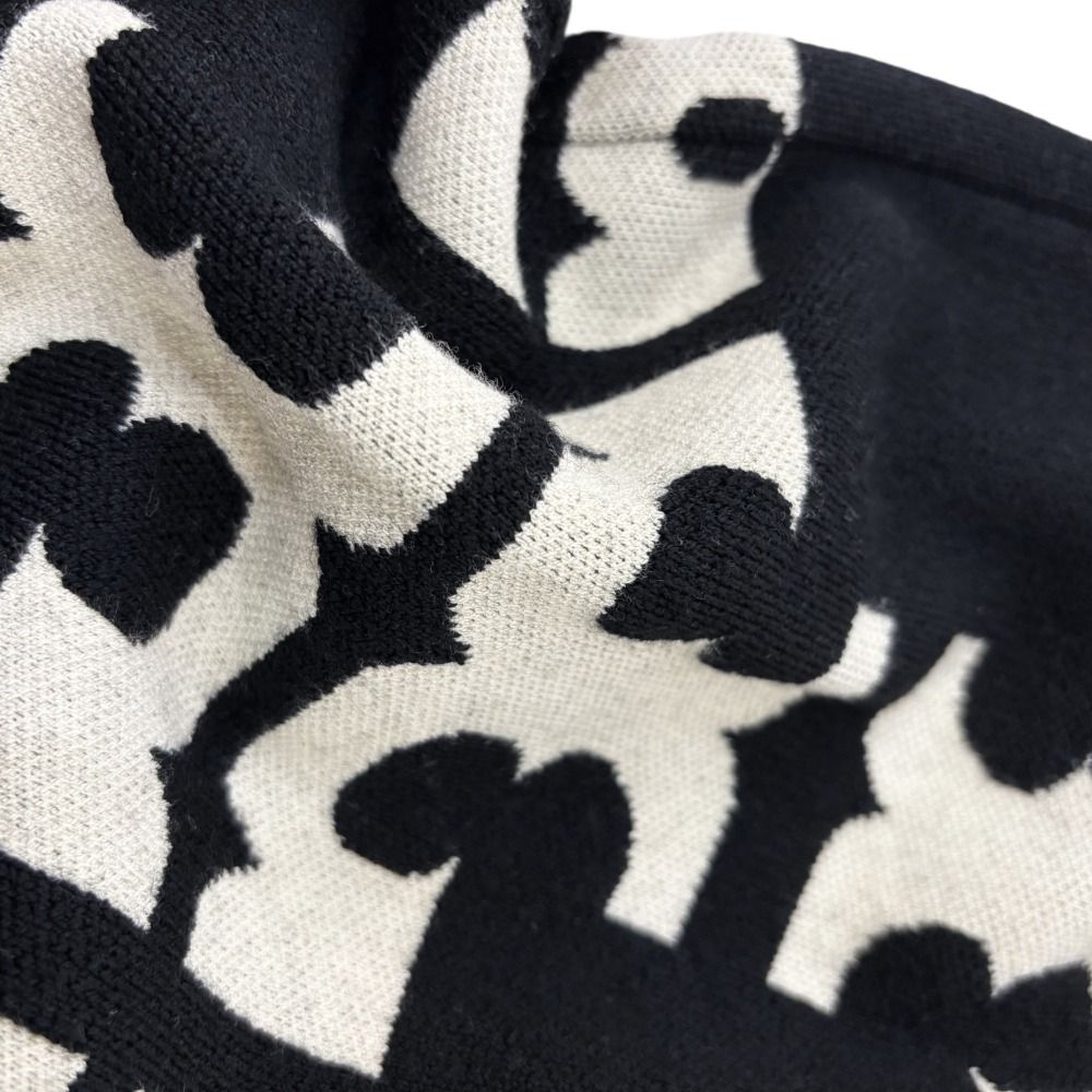 美品 TORY BURCH トリーバーチ Tモノグラムロゴ ニットセーター
