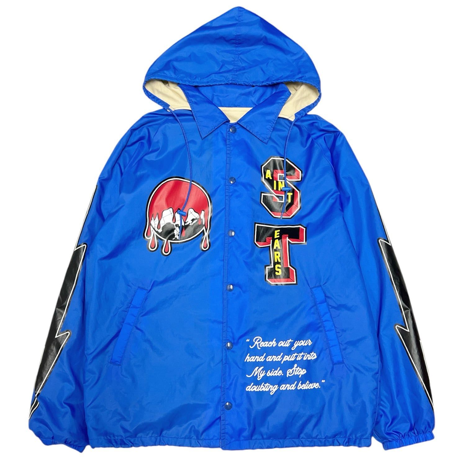 SAINT MICHAEL　x DENIMTEAR Hooded Coach Jacket