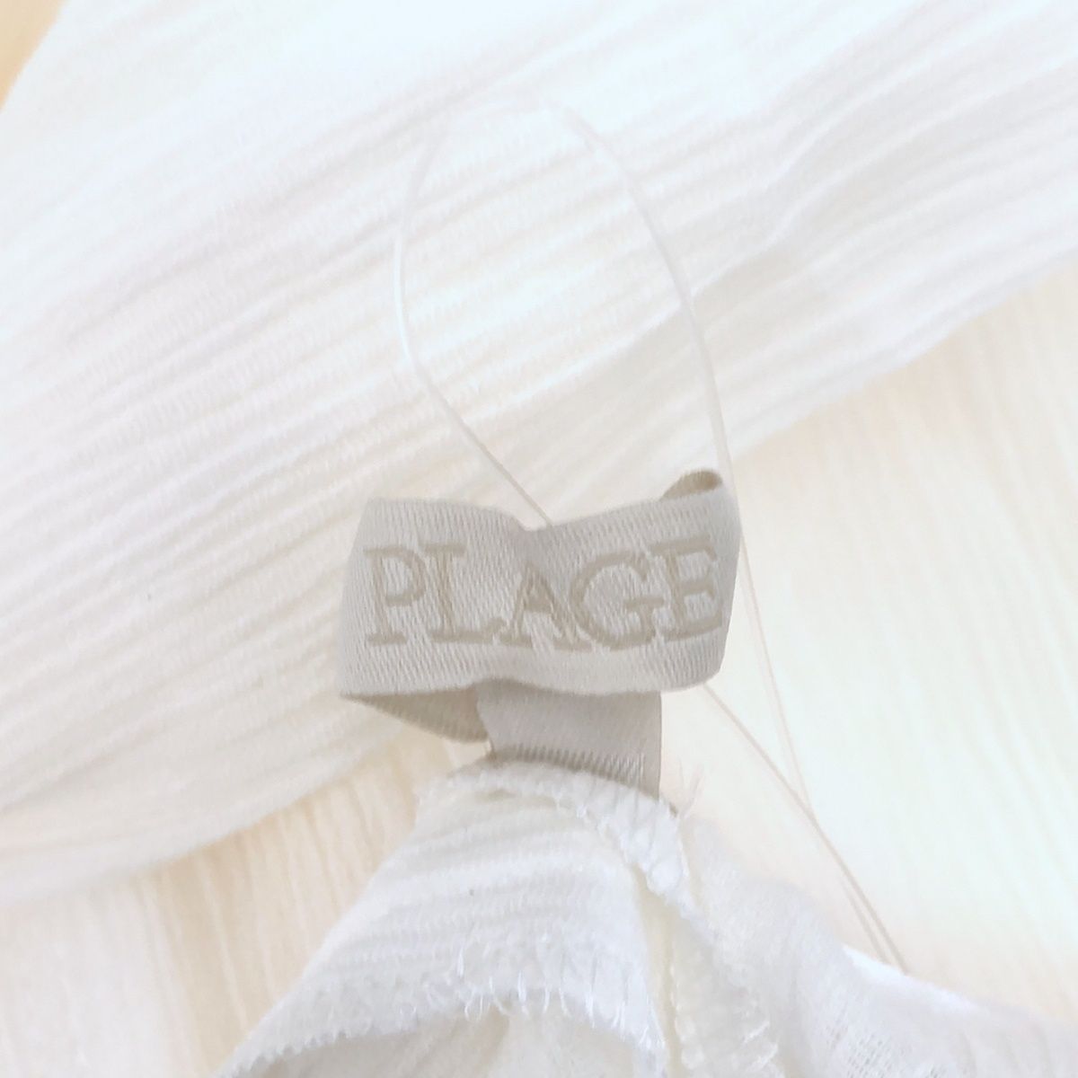 Plage　cotton candy ブラウス Plage プラージュ 23AW COTTON CANDY BLOUSE コットンドレープ