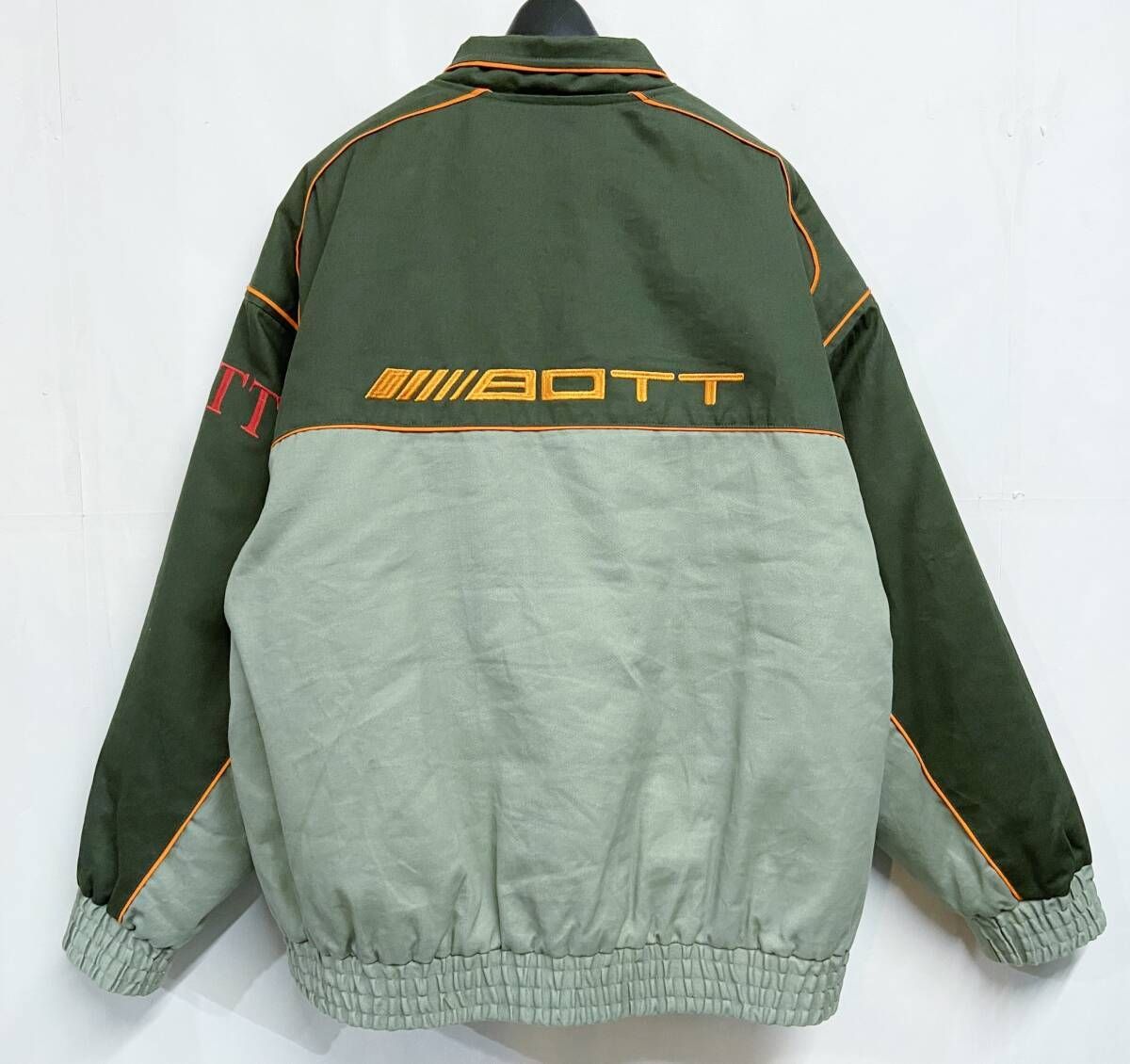 BoTT ｜ボット Cotton Racing Jacket レーシングジャケット Olive Green - メルカリ