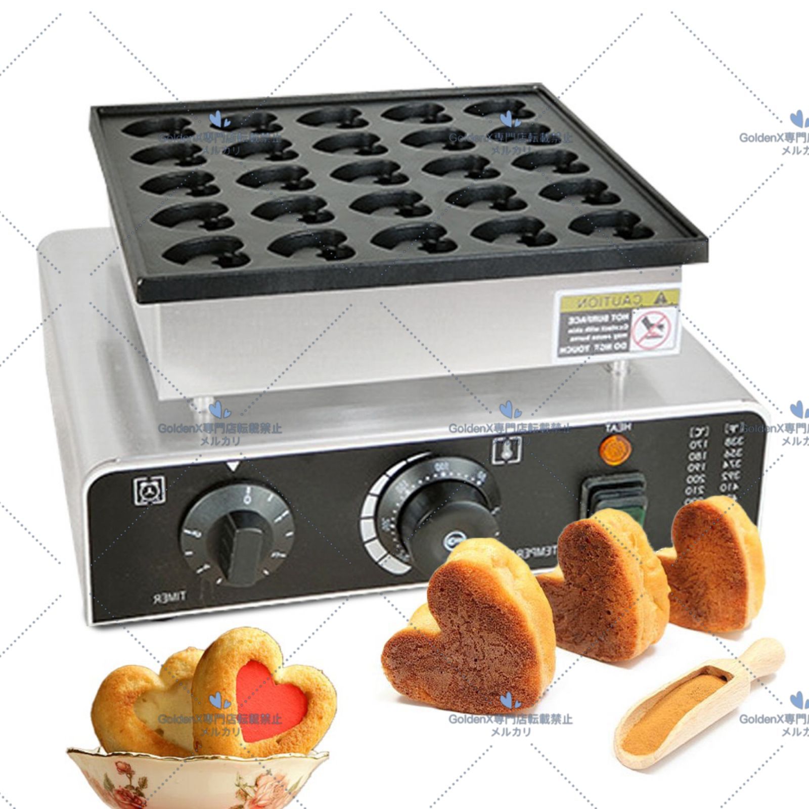 ベビーカステラメーカー54ピース焼き デジタルディスプレイ付き 100V ベビーカステラメーカー54ピース焼き デジタルディスプレイ付き 100V