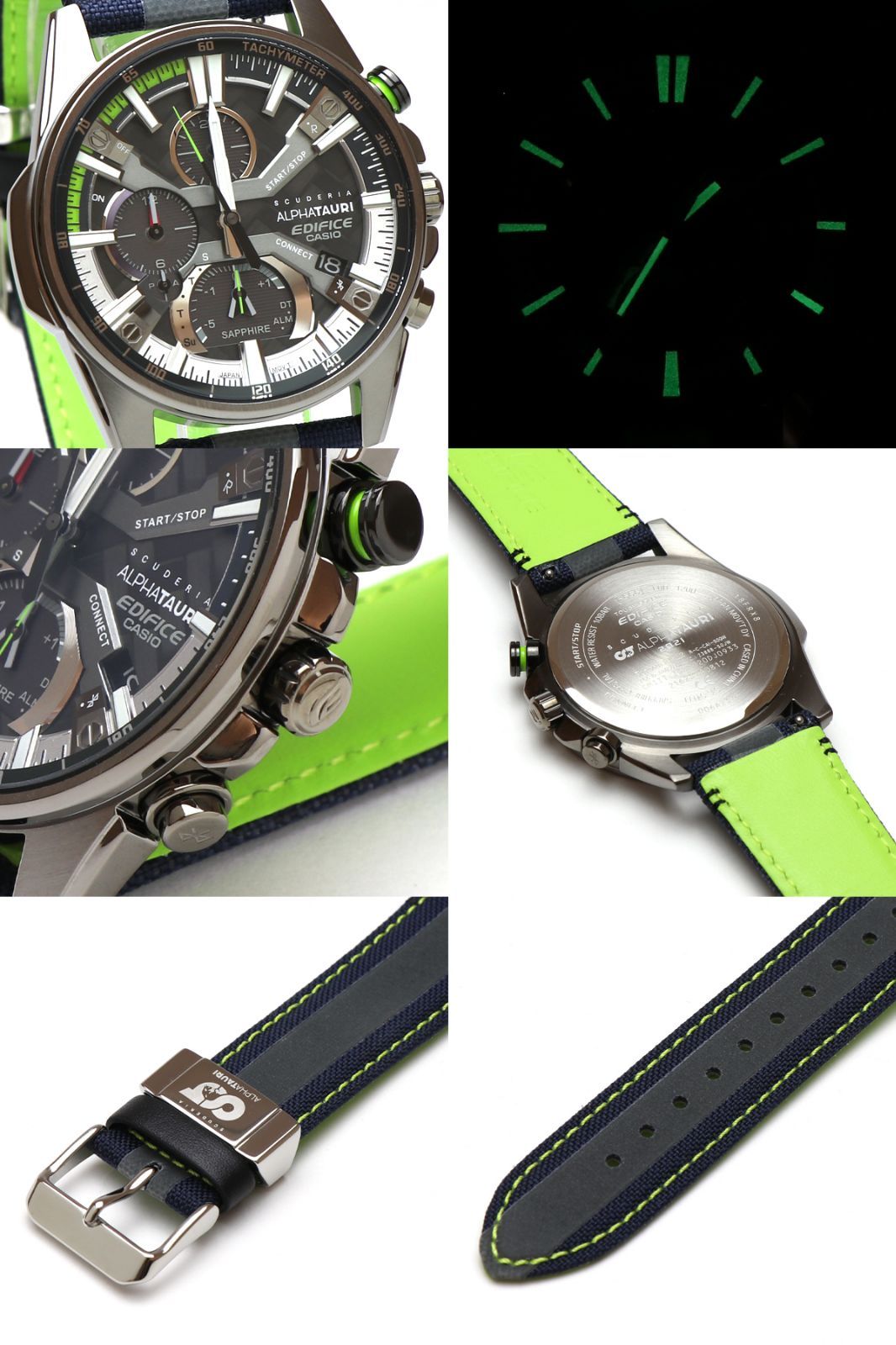 EQB-1200AT 海外限定品・充電OK EDIFICE スクーデリア アルファタウリ