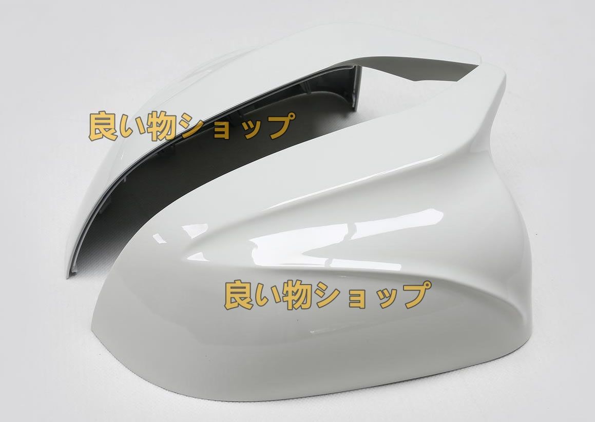 ABS製 BMW X3 G01 G08 X5 G05 X4 G02 X6 G06 X7 G07 交換式 牛角型 純正白艶出しミラーカバー 左右2個 BRIGHTFACE_UK