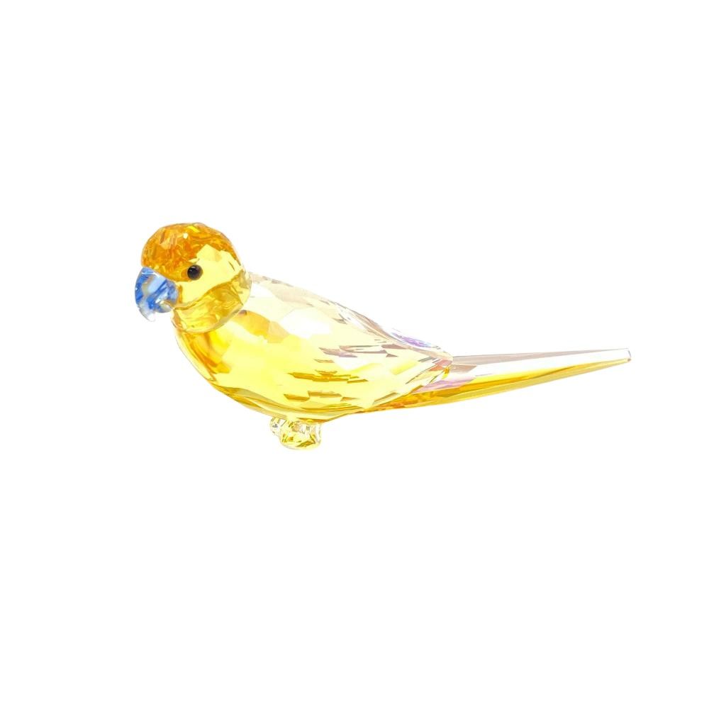 スワロフスキー インコ イエロー swarovski置物 スワロフスキー