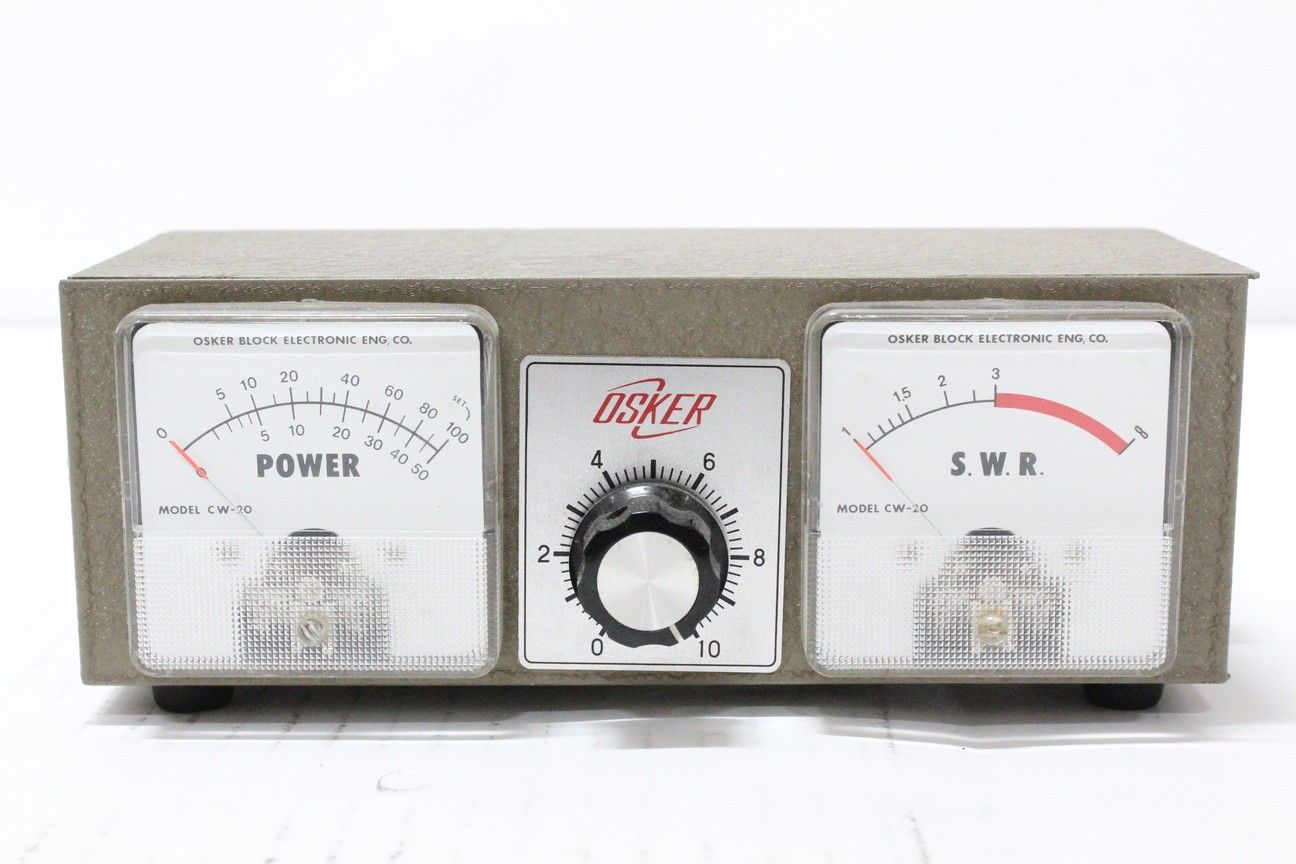 現状品 オスカーブロック SWR＆パワー計 SWR-100 アマチュア無線 OSKERBLOCK IT08H73GNDKO-D-A00-byebye 現状品 オスカーブロック SWR＆パワー計 SWR-100 アマチュア無線