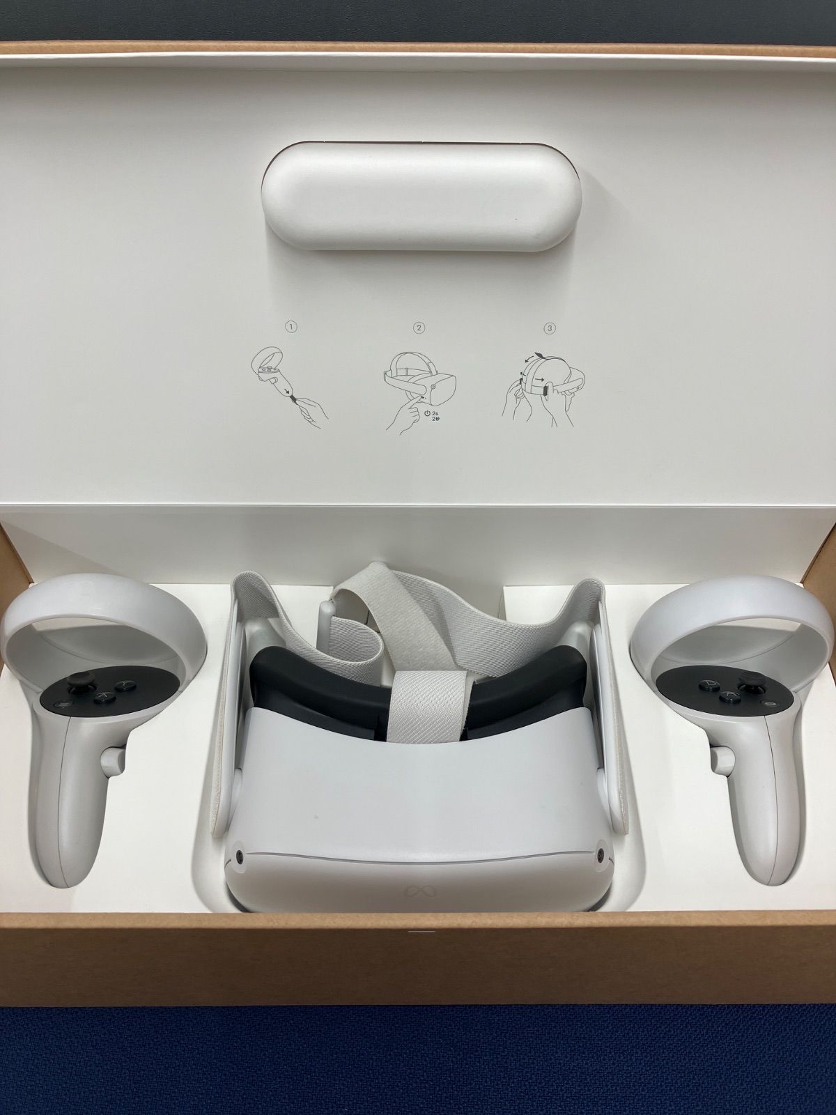 動作 済み 128GB メタクエスト2 本体 ＆ 左右コントローラーセット Meta Quest2